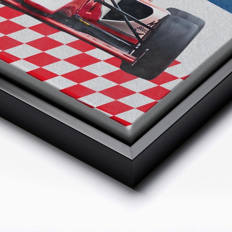 InkFlow Posters Racing Car Canvas Poster - Image 2
