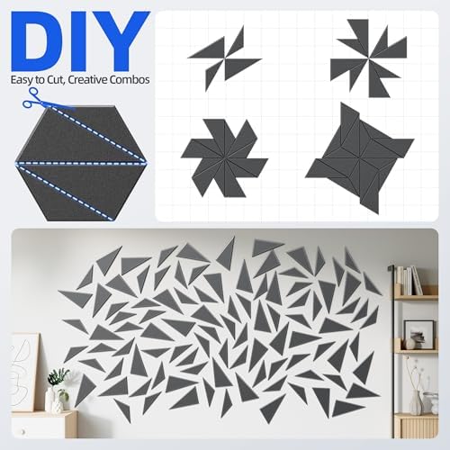 Self-Adhesive Acoustic Panels High Density Sound Proof Foam Panels - Image 4