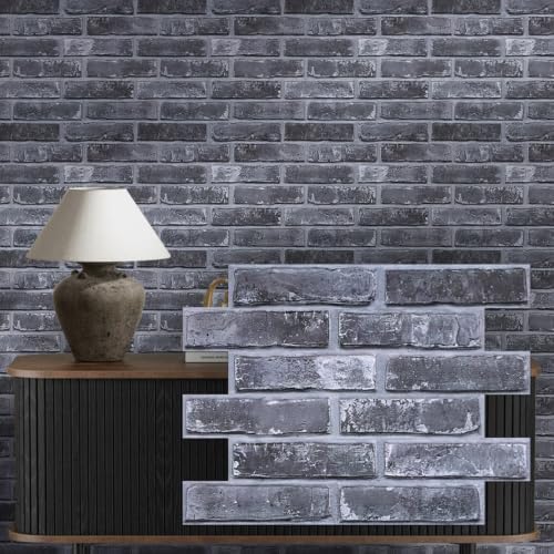 3D Faux Brick Wall Panels Peel and Stick, Designed by SMOOSTIKCDECOR