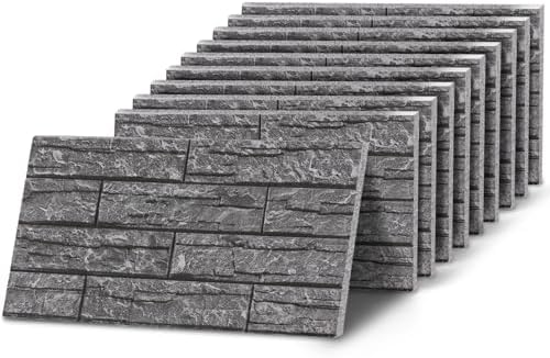 K&B Panels 3D Wall Panels, Slate Effect Styrofoam Wall Panelling Kit, by Unknown