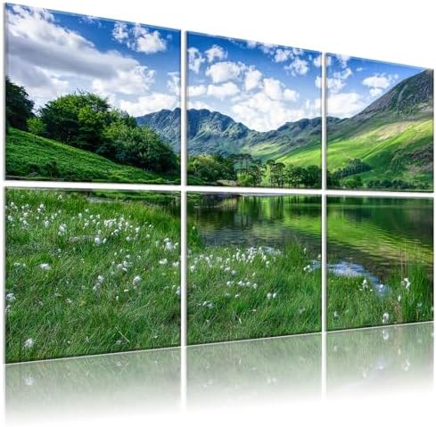 Decorative Acoustic Panels 6 Pack by Hiresc