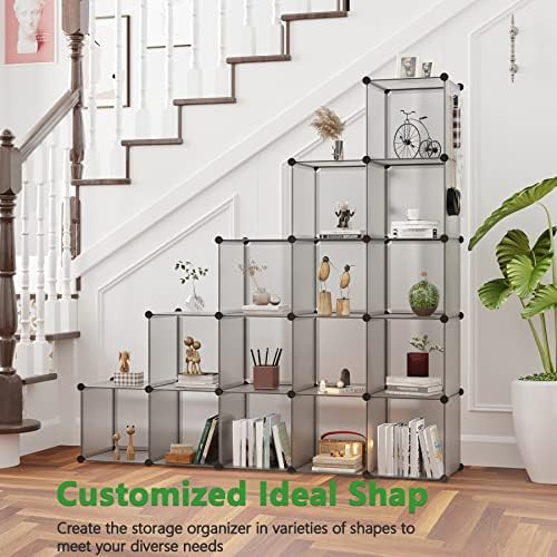 C&AHOME 16 Cube Storage Organizer Cube Shelves Units Storage Cubes - Image 2
