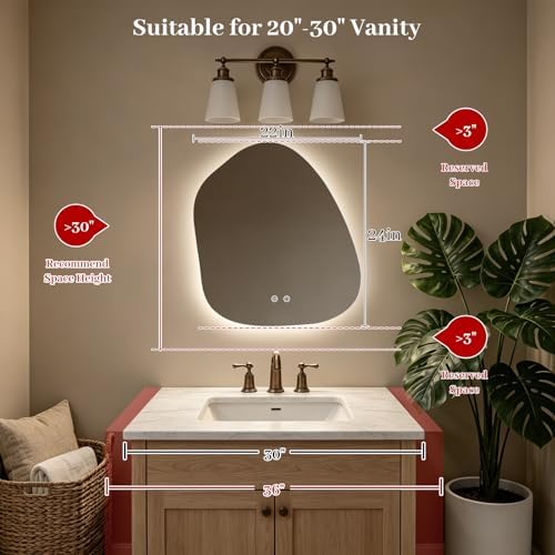 WallBeyond LED Bathroom Mirror - Image 6