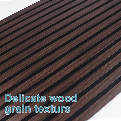 Wood Slat Acoustic Wall Panels, 2 Pack, 47.2" x 23.6" - Image 5