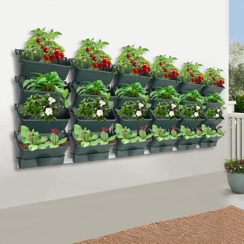 Vertical Garden Planter Hanging Wall Planter, 24 Pack - Image 4