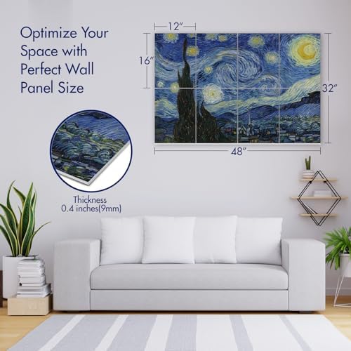 PINWELIFE® Masterpiece Acoustic Art Panels, Decorative Acoustic Wall Art - Image 2