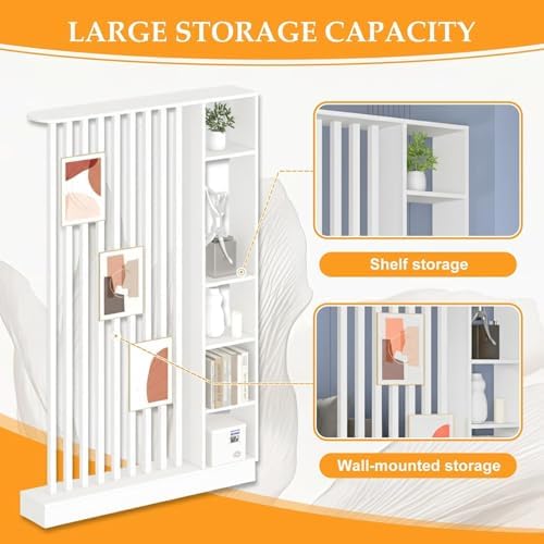 Freestanding Wall Room Divider - Image 3
