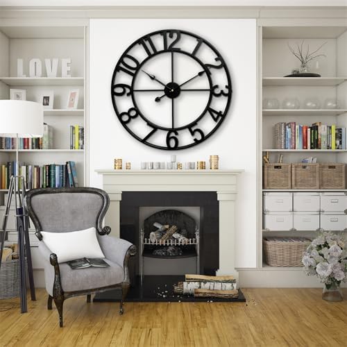 CLXEAST Silent 24 Inch Wall Clocks - Image 7