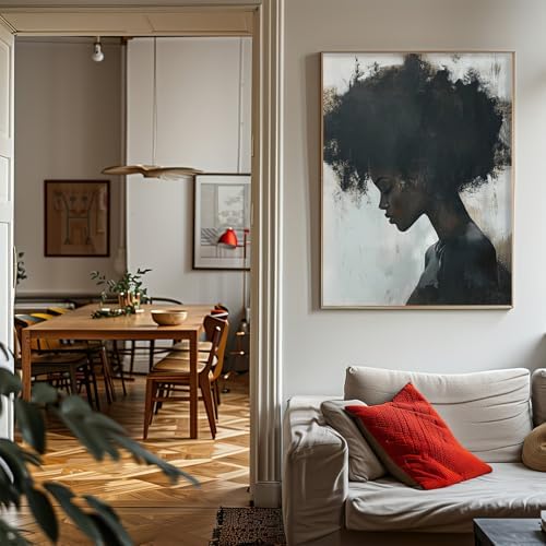 Black Woman Wall Art Trendy African American Sexy Women 16x20 Inch Unframed - Image 3