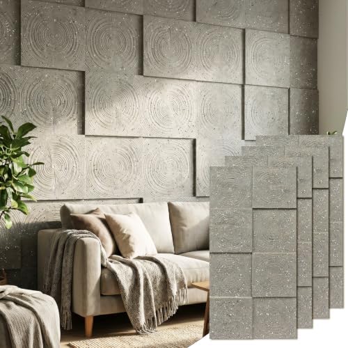 VooBang 3D Tree Ring Texture PU Wall Panels by VooBang