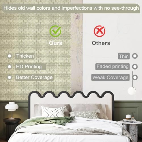 Grasscloth Peel and Stick Wallpaper - Image 4