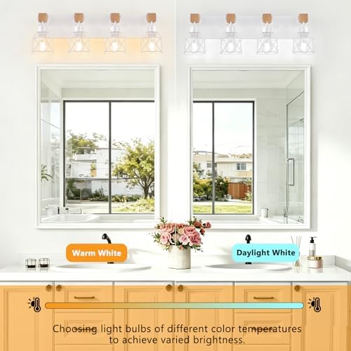 FadimiKoo 4-Light Farmhouse Vanity Lights - Image 4