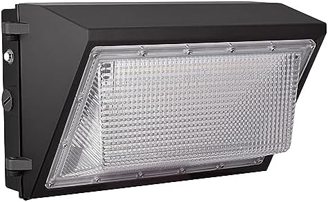 150W LED Wall Pack Dusk to Dawn 5000K 19500LM IP65 ETL Listed by Tesoorda