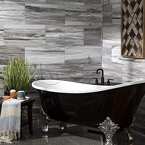 Palisade 23.2 in. x 11.1 in. Vinyl Wall Tiles in Louvre Granite - Image 2
