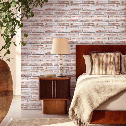 COMSTICKC 3D Faux Brick Wall Panels Peel and Stick - Image 6