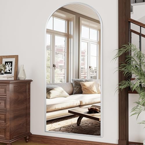 OGCAU 71"x30" Arched Full Length Mirror, Floor Full Body Mirror - Image 2