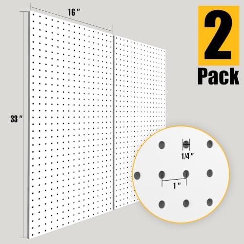2 Pcs Metal Peg board Panels - Image 3