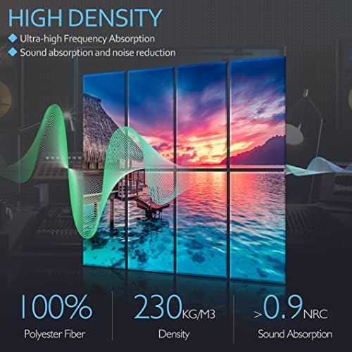 Decorative Acoustic wall Art panels, Sound Absorbing foam panels. - Image 5