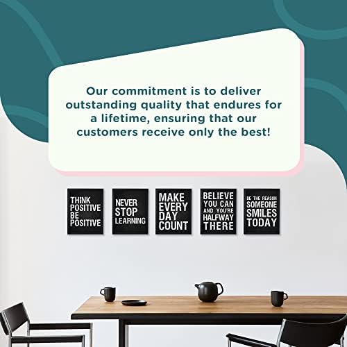 L&O Goods Motivational Wall Art – Set of 6 • Inspirational 8×10 Glossy Poster - Image 4