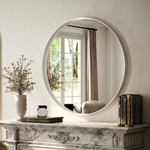 VooBang 24 inch Round Bathroom Mirror, Living Room by VooBang