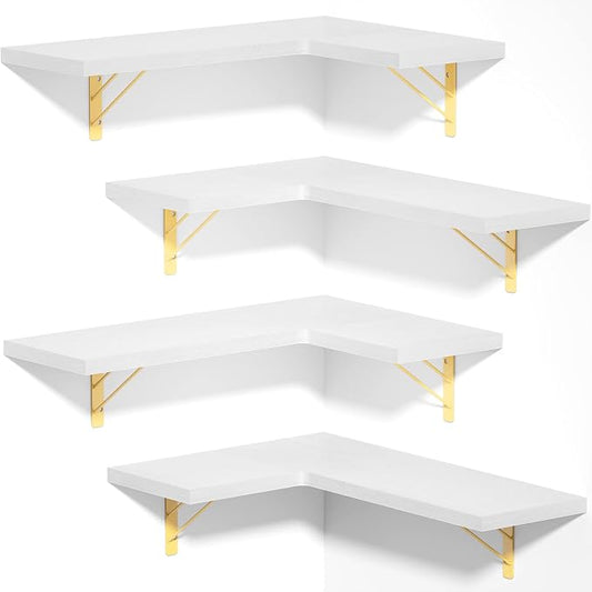 Love-KANKEI Corner Shelf Wall Mounted, Floating Wall Shelves by Love-KANKEI