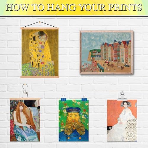 LANCHI95 12 Pcs Unframed Vibrant Post Impressionist Art - Image 5