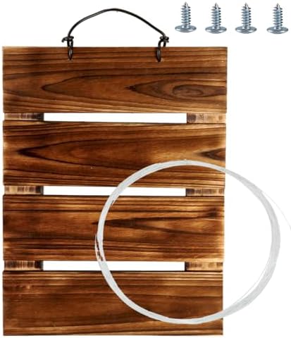 Staghorn Fern Mounting Board Kit Wooden Wall Planter Hanging Plant Holder - Image 5