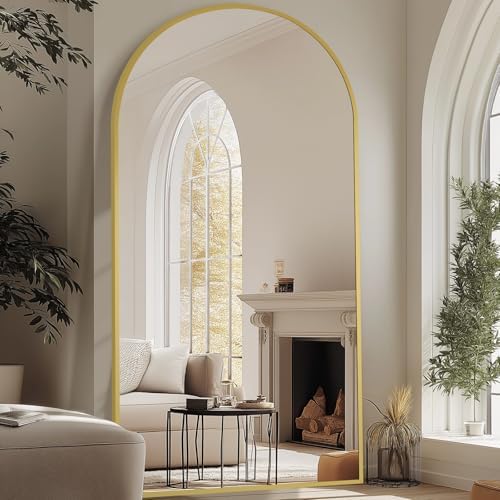 MELOMOIR Arched Full Length Mirror, Large Full Body Mirror by MELOMOIR