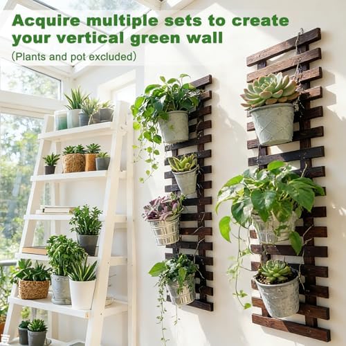 Mulctun 2 Pcs Wall Planters - Image 4