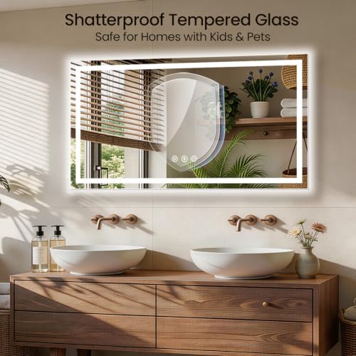 60"x36" LED Bathroom Mirror - Image 5