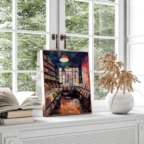 Room Aesthetic Music Wall Art Vinyl Record Store Poster 12x16 Inch UnFramed - Image 6