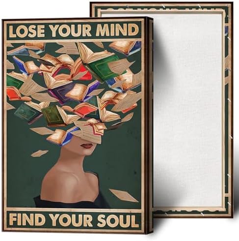 Vintage Lose Your Mind Find Your Soul Posters Room Aesthetics Dark Green by Unknown
