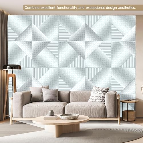 Acoustic Wall Panels, 6 Pack, 23.6"x23.6" Soundproof Panels - Image 5