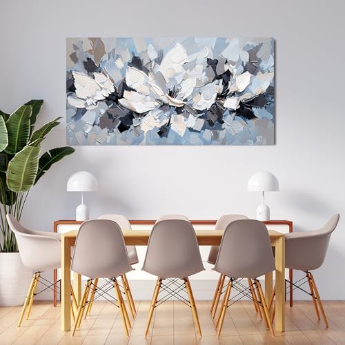 Canvas Wall Art Decor Modern White Wall Art - Image 6