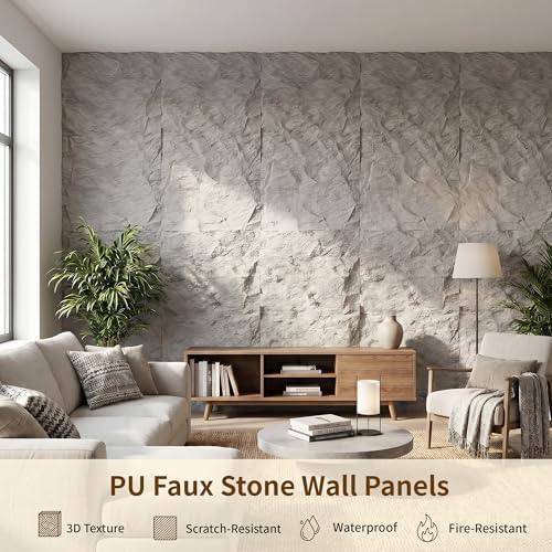 GLALAND 3D Faux Stone Wall Panels - Image 3