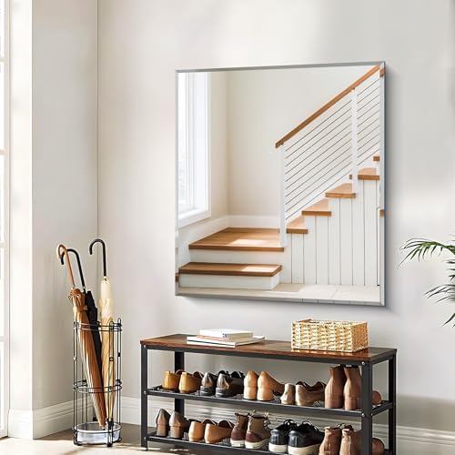 CILIBER Beveled Bathroom Mirror, 36x40 Large Bathroom Mirrors - Image 6