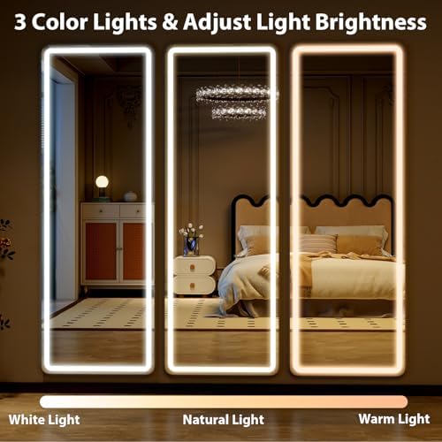 60" x 16" Rectangle Full Length Mirror - Image 4
