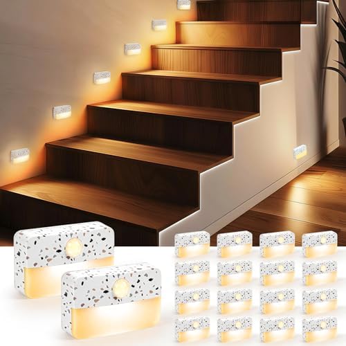 Guankai 16 Pack Motion Sensor Stair Light by Guankai