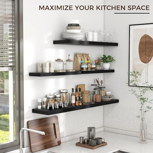 48" Wide x 9" Deep Floating Shelves - Image 6