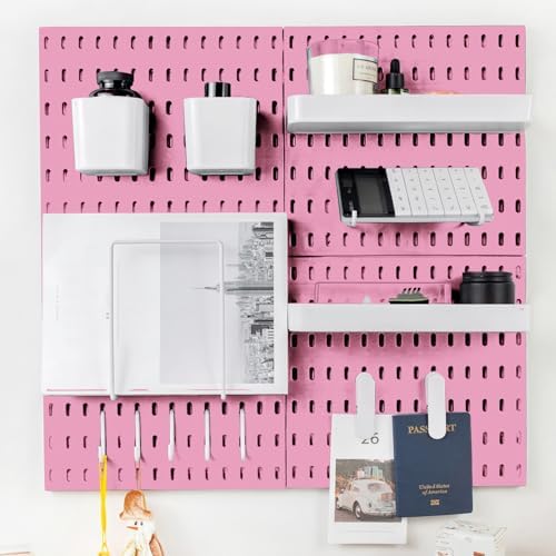 Pegboard Combination Kit for Wall Organizer, Wall Mounted Peg Board Kits for by RIVTUNTOOLS