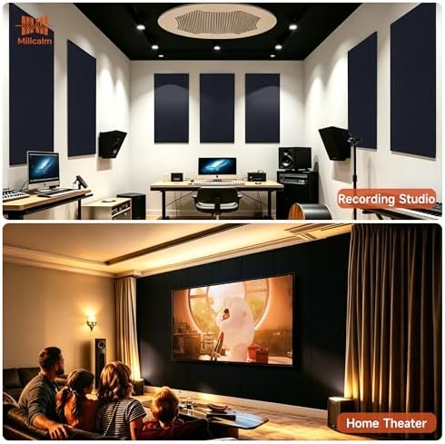 Acoustic Wall Panels, Peel and Stick, 47.2"x23.6", 4 Pack - Image 6