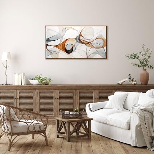 KLAKLA Abstract Wall Art Framed Modern Picture - Image 5