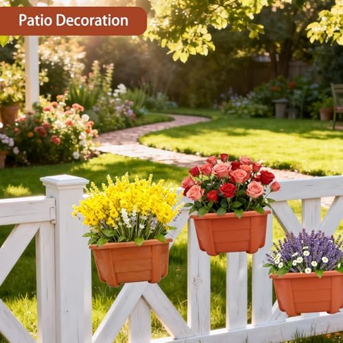 summer flower 3 Pack Hanging Planters - Image 6
