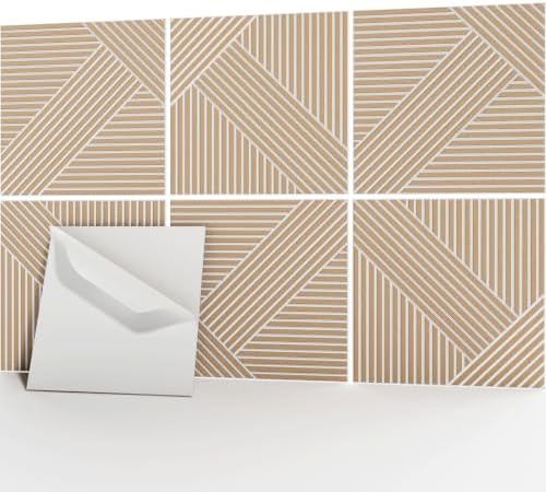 JaneTech Acoustic Wall Panels 23.62 x 23.62 Inch, Decorative Acoustic Wall by JaneTech