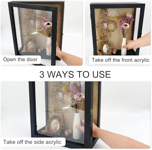 13x16x6 Extra Black Deep Shadow Box - Image 3