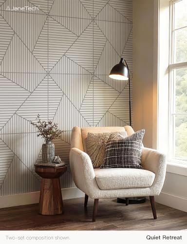 JaneTech Acoustic Wall Panels 23.62 x 23.62 Inch, Decorative Acoustic Wall - Image 5