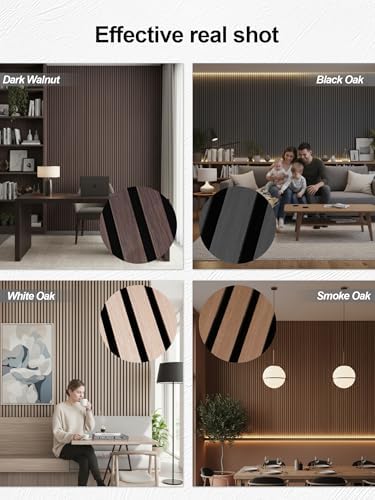 Mollywell Wood Panels for Wall, 108x8 in - Image 6