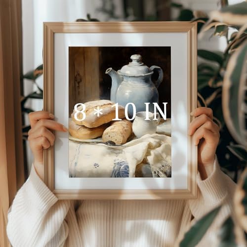 uniro Vintage Kitchen Wall Art Prints - Image 3