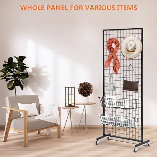 Eastern Tree 1 Pack 2.5'x 6' Three Pieces Grid Wall Panels Stand - Image 6