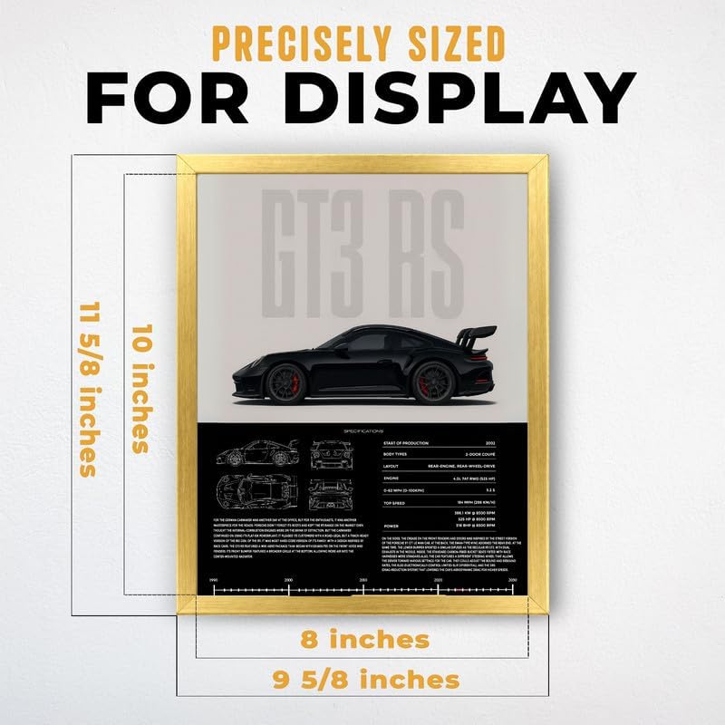 InkFlow Posters Vintage Racing Car Canvas Poster - Image 3